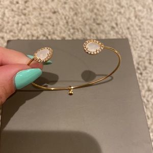 Tai gold cuff bracelet